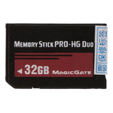 Cartão Flash F332gb Memory Stick Ms Pro Duo Para Psp Cybersh