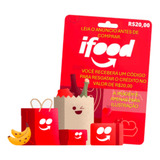 Cartão Gift Card Ifood R$ 20 Reais Presente Digital