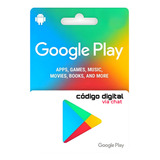 Cartão Google Play Presente R$30 Gift Card Digital Playstore