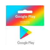 Cartão Google Play Store Gift Card