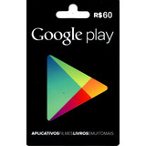 Cartão Google Play Store Gift Card