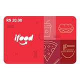 Cartão Ifood 20 Reais Gift Card
