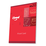 Cartão Ifood Com Desconto Gif Card Envio Imediato R$ 20,00 