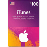 Cartão Itunes Apple Gift Card $100 Dólares Usa 