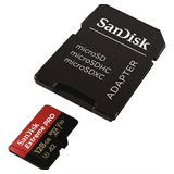 Cartão Memória 128gb Micro Sd Extreme Pro 200mbs V30 Sandisk