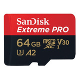 Cartão Memória 64gb Micro Sd Extreme