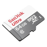 Cartão Memória 64gb Micro Sd Ultra
