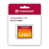 Cartao Memoria Compact Flash Cf 1gb Transcend 133x Me