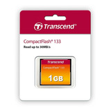 Cartão Memória Compactflash Transcend 1gb 133x Cf