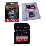 Cartão Memória Extreme Pro 64gb 200mbs Original Sandisk Nfe