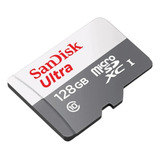 Cartão Memória Micro Sd Sandisk 128gb Classe10ultra Original