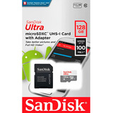 Cartão Memória Micro Sd Sandisk 128gb Notbook Pc Camera 