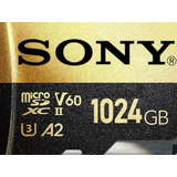 Cartão Memória Micro Sd Sony 1tb V60 1024gb Drones , Celular