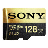 Cartão Memória Micro Sd Sony V60 128gb Drones, Celular