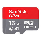 Cartão Memória Micro Sdhc 16gb Ultra