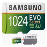 Cartão Memória Samsung 1024gb Evo Select