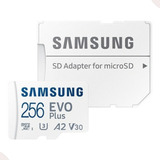 Cartão Memória Samsung 256gb Microsd Evo