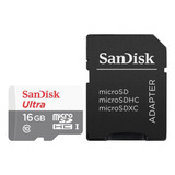 Cartão Memória Sandisk 16gb Micro Sdhc