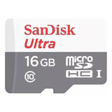 Cartão Memória Sandisk 16gb Micro Sdhc