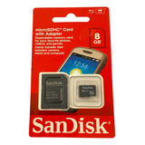 Cartão Memória Sandisk 8gb Micro