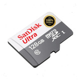 Cartão Memória Sandisk Micro Sd 128gb Ultra Original Nfe