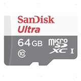 Cartão Memória Sandisk Micro Sd 64gbultra Original Nfe
