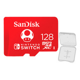 Cartão Memória Sandisk Microsdxc 128gb Nintendo