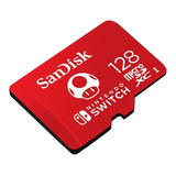 Cartão Memória Sandisk Microsdxc 128gb Nintendo Switch