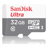 Cartão Memória Sandisk Ultra 32gb 100mb/s