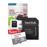 Cartão Memória Sandisk Ultra 32gb 100mb/s