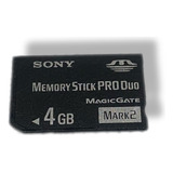 Cartão Memoria Sony 4gb Psp Pronta