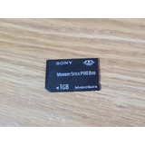 Cartão Memória Stick Pro Duo Sony Mark2 1gb Original Cybersh