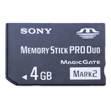 Cartão Memory Stick Pro Duo Psp