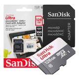  Cartão Micro Sd Sandisk Ultra 128gb Sdxc A1 Nintendo Switch