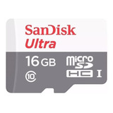 Cartão Micro Sd Ultra 16gb Classe