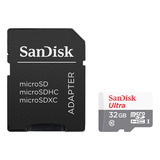 Cartão Micro Sd Ultra 32gb Sandisk 100mb/s Classe 10