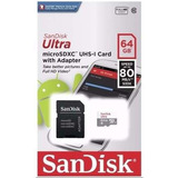 Cartão Micro Sdxc 64gb Ultra Sd