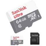 Cartão Micro Sdxc 64gb Ultra Sd Classe 10 80mb/s Original