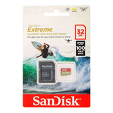 Cartão Microsd 32gb Sandisk Extreme Para