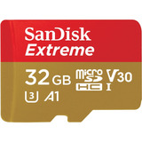 Cartão Microsdhc Sandisk Uhs-i Extreme 32gb - 100mb/s