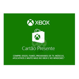 Cartão Microsoft Points Gift Xbox Brasil