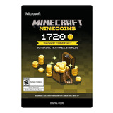 Cartão Minecraft: Minecoins 1.720 Coins Envio Imediato