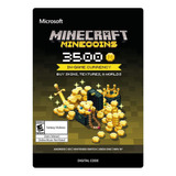 Cartão Minecraft: Minecoins 3.500 Coins Envio Imediato