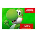 Cartão Nintendo Switch Eshop Brasil R$