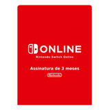 Cartão Nintendo Switch Online 3 Meses Envio Imediato