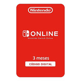 Cartão Nintendo Switch Online 3 Meses Região Brasil