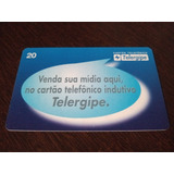 Cartão Orelhão Telefonico Telergipe Tiragem 1 Mil