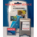 Cartão Pcmcia 1g + Adaptador +