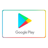 Cartão Play Store Google Gift Card