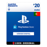 Cartão Playstation Card Psn 20 Euros